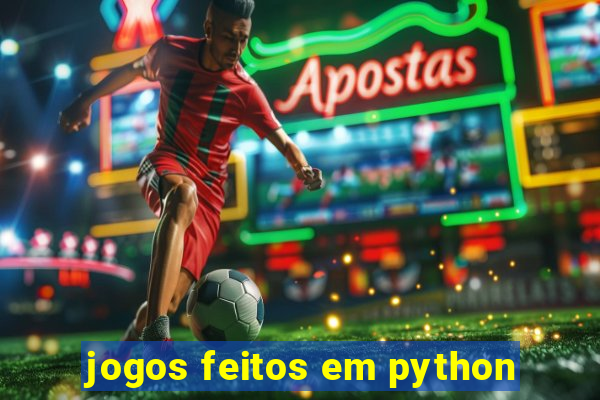 jogos feitos em python